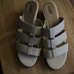 East 5th  White Sandals Slip-On Comfort - NWOT Photo 3