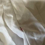 Handmade Pleated White Game Day Skirt Photo 2