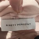 Nordstrom Ninety Percent Pink Acid Wash Pullover Hoodie Photo 3