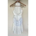 Love Shack Fancy  Kesia Lace Cutout Mini Dress White Size Small Coquette Feminine Photo 6