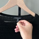 Eileen Fisher Lightweight Italian Yarn Sweater Black Petite Medium Photo 2