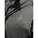 Younique Dark Gray/Black Zip Up Long Sleeve Athletic Jacket Pockets Size XL Logo Black Photo 4