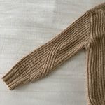 Abercrombie & Fitch  Cardigan Knit Open Front Cream Women’s XL Photo 2