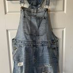 Denim overalls shorts Blue Size L Photo 0