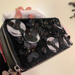 Kate Spade Authentic Rare shearling leather 2 zip Crosby double chain Photo 1