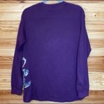 PINK - Victoria's Secret Victoria’s Secret PINK silver sequins bling maroon long sleeve shirt Photo 2