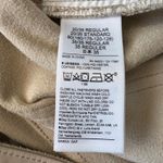 Gap  Denim High Rise Vintage Slim Cobblestone Beige Faux Leather Pants Size20/35R Photo 6