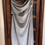 Likely  Driggs Velvet Midi Dress in Pewter Photo 0