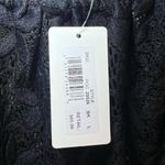 J. VALDI Womens Floral Crochet Lace Tunic Swim Cover Up Dress Black NEW Sz Large Photo 12