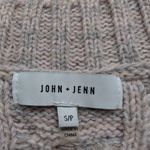 John + Jenn  Sweater Oversized Chunky Cable Knit Academia College Small Photo 2