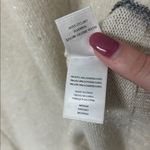 Rails  Joanna Wool & Cashmere Sweater Pullover Snow Globe Cream Metallic Size Med Photo 5