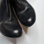 Cole Haan Z27118* Nike Air Jalisa Tall Leather Heel Boots Black S-441 Sz 7 B Photo 2