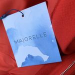Majorelle -Judy Mini Skirt in Red Orange Photo 8