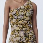 ZARA One Shoulder Mini Dress Photo 0