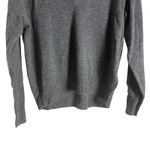 Equipment  Madalene Heather Gray 100% Cashmere V-Neck Pullover Sweater Size M Photo 5