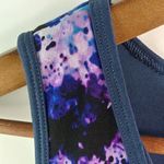 Tek Gear  M Athletic Sleeveless Floral Stretch Dress in Purple n Navy Photo 4