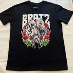 Bratz graphic t shirt women’s size XS black short sleeve crew neck Bratz doll Photo 0