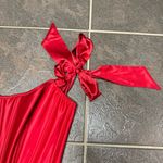 Victoria's Secret NEW  Dream Angels Satin Bow-Tied Corset Top Red Medium M NWT Photo 5