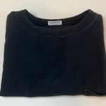 Russ Berens Shoulder Pad Short Sleeve TShirt Black Size Medium Photo 1