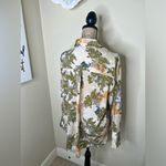 Entro NTM:  Button Down Long Sleeve Shirt in Animal & Leaves Print Sz Medium Photo 12
