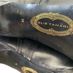 Elie Tahari  Winston Black Leather Platform Lace Up Booties size 36 size 6 Photo 9