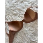 SKIMS  Fits Everybody Scoop Plunge Bra Ochre Size 38DD Photo 7