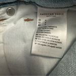 American Eagle  Outfitters Light Blue Embroidered Jean Shorts Photo 3