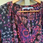 Collective Concepts  Boho Floral‎ Dress Tassels Pink Photo 7