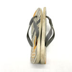 Havaianas  Brazil‎ Womens Flip Flop Sandals Size 6/7 Gray Beachy Summer Travel Photo 4