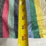 J.Crew  lined striped ruffle tank dress cotton colorful vacation 14 cruise mini Photo 4