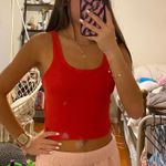 Superdry red cropped tank Photo 0