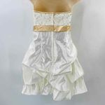 Jessica McClintock for Gunne Sax Princess Fairy Dress Womens‎ 11 White Gold Prom Size undefined Photo 5