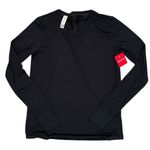 Spanx long sleeve Butter tee shirt black wrap Open Back shirt top Photo 2