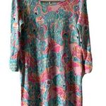 Lilly Pulitzer Womens Size Medium Multicolor Peel And Eat Flamingo Shrimp Dress Photo 0