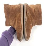 Minnetonka Women's Suede Faux Fur Lined Shearling Ankle Boot Brown Tan Size 10 Photo 2