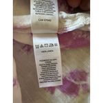 Rachel Zoe 100% Linen White & Purple Tie-dye Hood Button Down Top Women Size XS Photo 11