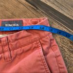 Bonobos Women's Casual Pants size 28 Cropped Chinos Coral Color Photo 5