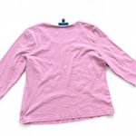 Karen Scott Women's XL Pink 3/4 Sleeve Cotton Top Basic Tee Casual Blouse Photo 2