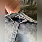 Loft Ann Taylor skinny gray green dress pants with ankle zippers size 4 Photo 7