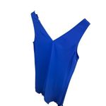 Amanda Uprichard  Revolve Designer Cobalt Blue Monty Mini Slip Shift Dress Small‎ Photo 10