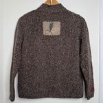 Northern Reflections Vintage  Zip Up Sweater Women’s Size Small Fall Leaves Photo 7
