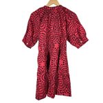 Area‎ Stars Circle Dot Puff Sleeve Dress In Red L NWT Size L Photo 1