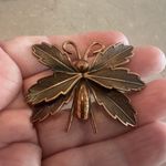 Vintage 1950s Copper Butterlfy/Moth Brooch/Pin Photo 3