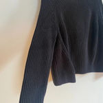 Athleta  Black Rockland Chunky Knit Sweater Photo 14