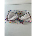 OP Women's  Multicolor String Bikini Swimsuit Boho‎ Beach Size S 0308 Photo 6