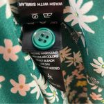Maude Floral Button through long sleeve shirt dress Green Size 10 Photo 7