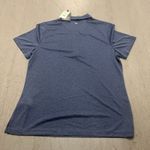 Callaway  Women's Large  Navy Opti-Dri 1/4 Zip Golf Short Sleeve Polo Shirt Photo 1