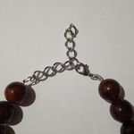 Rachel Comey 💕💕 Chunky Bead Choker Necklace Acrylic ~ Dark Brown NWOT Photo 5