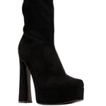 Giuseppe Zanotti  NIB 145mm Aureliee Suede Sock Boots in Black Size 39.5 Photo 0