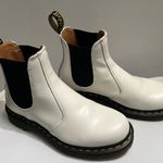 Dr. Martens White Combat Boots Photo 1